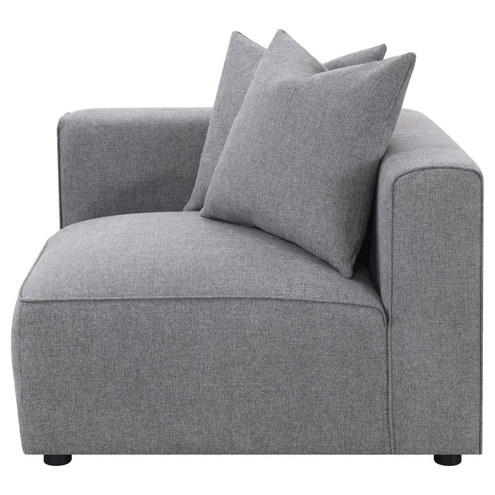 Jennifer Upholstered Corner Chair - Orbit Furniture (Richmond,BC)
