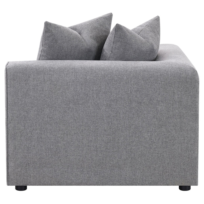 Jennifer Upholstered Corner Chair - Orbit Furniture (Richmond,BC)