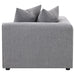 Jennifer Upholstered Corner Chair - Orbit Furniture (Richmond,BC)