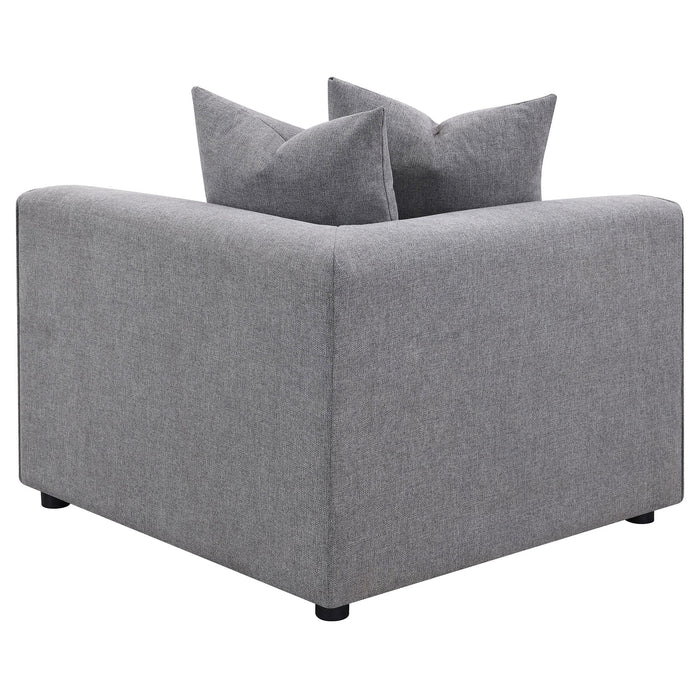 Jennifer Upholstered Corner Chair - Orbit Furniture (Richmond,BC)