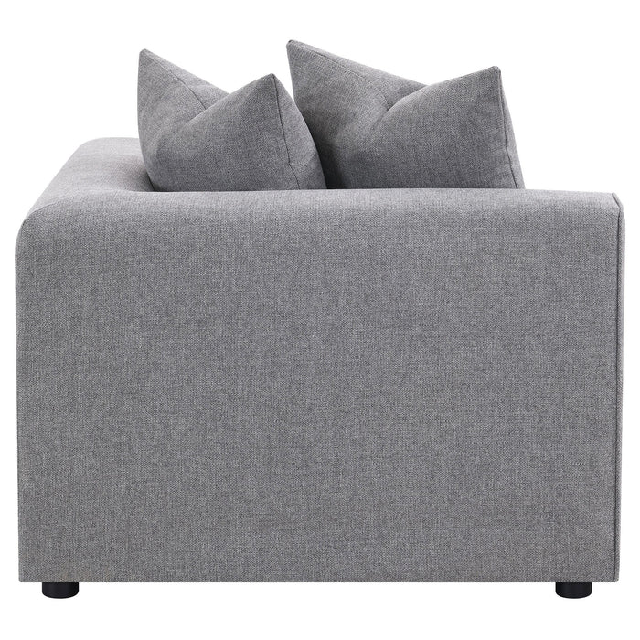 Jennifer Upholstered Corner Chair - Orbit Furniture (Richmond,BC)