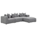 Jennifer Upholstered Corner Chair - Orbit Furniture (Richmond,BC)