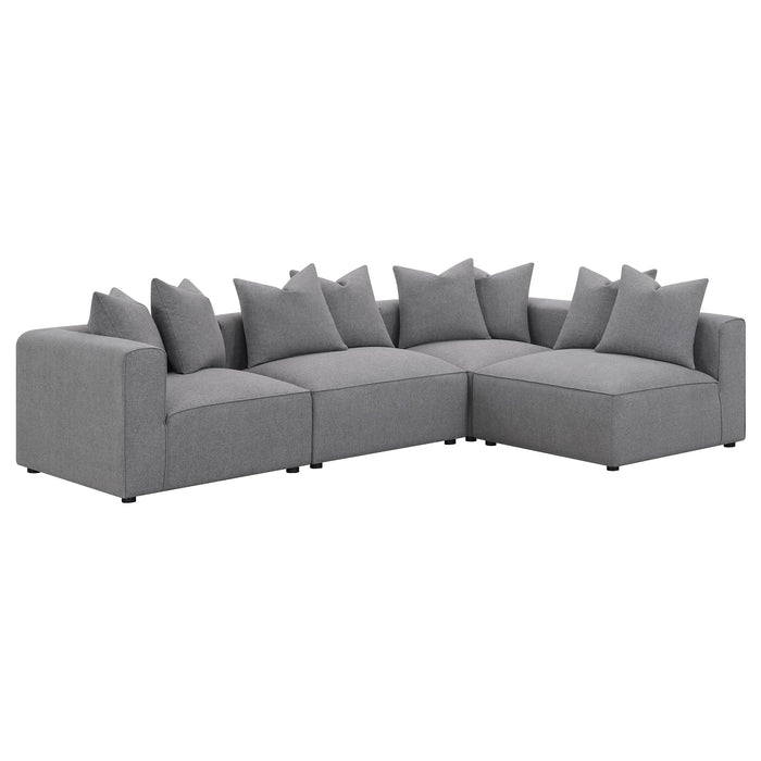 Jennifer Upholstered Corner Chair - Orbit Furniture (Richmond,BC)