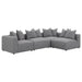 Jennifer Upholstered Corner Chair - Orbit Furniture (Richmond,BC)