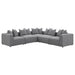 Jennifer Upholstered Corner Chair - Orbit Furniture (Richmond,BC)