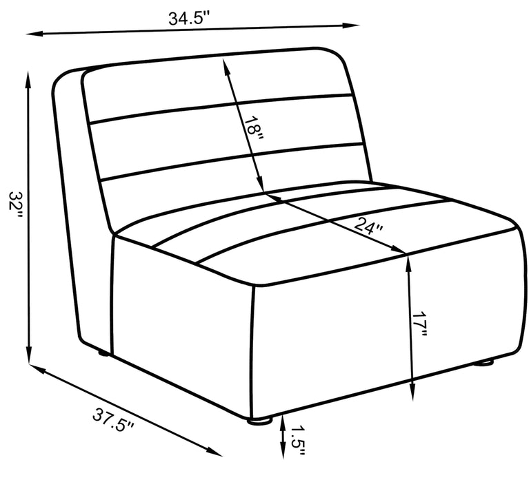 Sunny Accent Chair - Orbit Furniture (Richmond,BC)