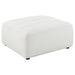 Sunny Upholstered Ottoman Natural - Orbit Furniture (Richmond,BC)