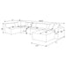 Freddie Sectionals 3 - Orbit Furniture (Richmond,BC)