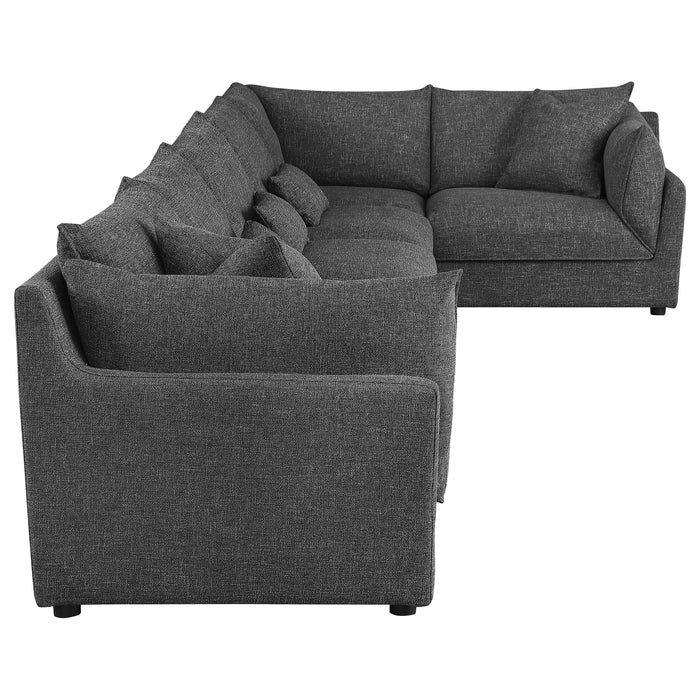 Sasha 6 Piece Sectionals - Orbit Furniture (Richmond,BC)