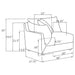 Sasha Sectionals 4 - Orbit Furniture (Richmond,BC)