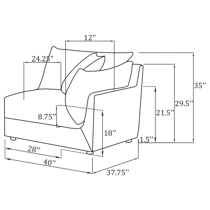 Sasha Sectionals 4 - Orbit Furniture (Richmond,BC)