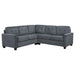 Georgina 5 Pc Stationary Sectionals Grey - Orbit Furniture (Richmond,BC)