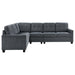 Georgina 4-piece Upholstered Modular Sectional Sofa Beige - Orbit Furniture (Richmond,BC)