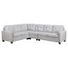 Georgina 4-piece Upholstered Modular Sectional Sofa Beige - Orbit Furniture (Richmond,BC)