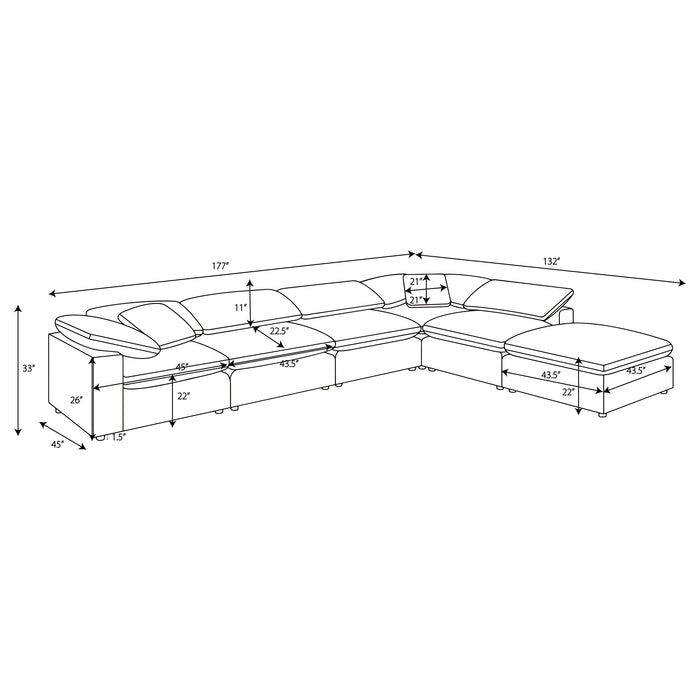 Raleigh Modular Sectionals - Orbit Furniture (Richmond,BC)