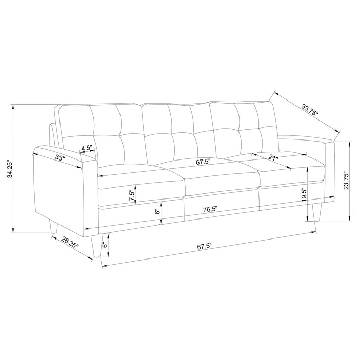 Watsonville Stationary 3 Pc Sets - Orbit Furniture (Richmond,BC)