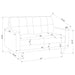 Watsonville Stationary 3 Pc Sets - Orbit Furniture (Richmond,BC)