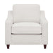 Christine Upholstered Cushion Back Chair Beige - Orbit Furniture (Richmond,BC)