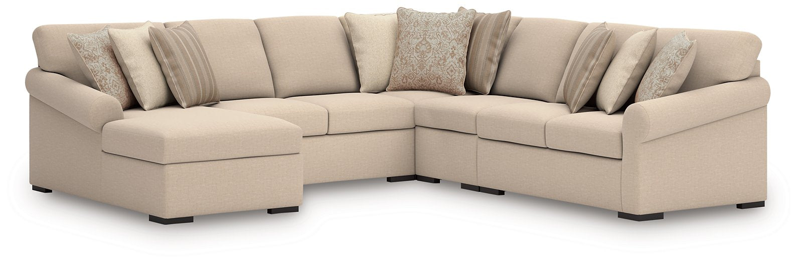LadyMae Sectional with Chaise - Orbit Furniture (Richmond,BC)