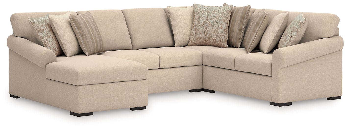 LadyMae Sectional with Chaise - Orbit Furniture (Richmond,BC)