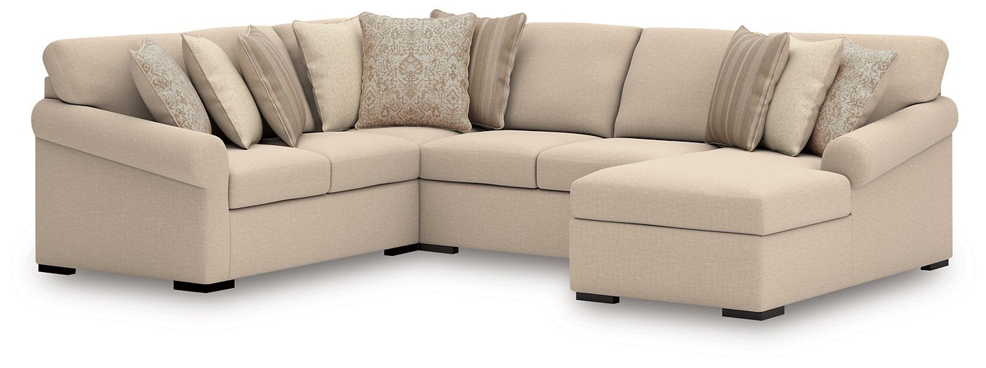 LadyMae Sectional with Chaise - Orbit Furniture (Richmond,BC)