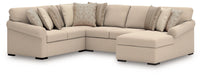 LadyMae Sectional with Chaise - Orbit Furniture (Richmond,BC)