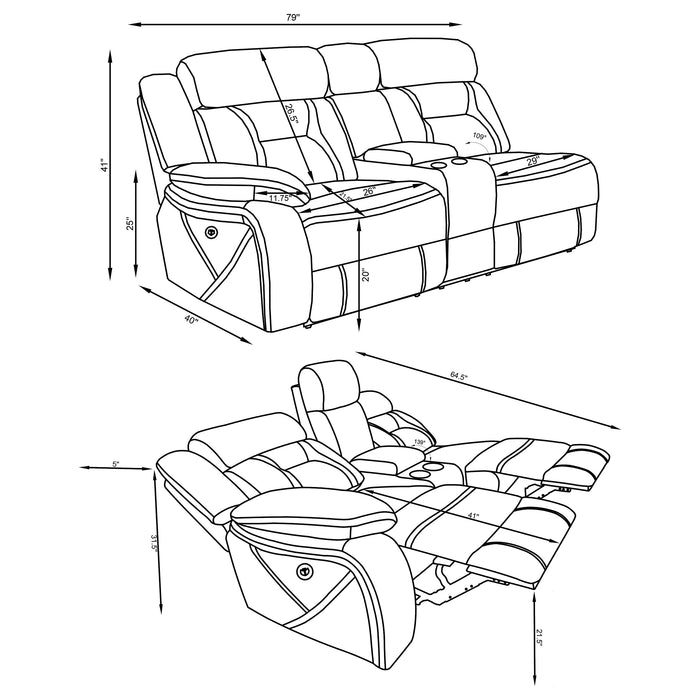 Higgins Reclining Sectionals - Orbit Furniture (Richmond,BC)