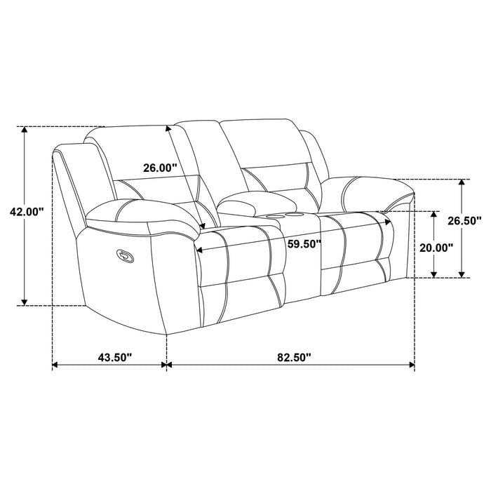 Gilson Reclining 2 Pc Set - Orbit Furniture (Richmond,BC)