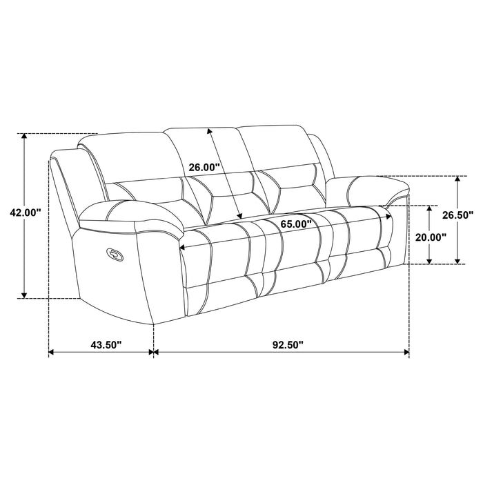 Gilson Reclining 3 Pc Set - Orbit Furniture (Richmond,BC)