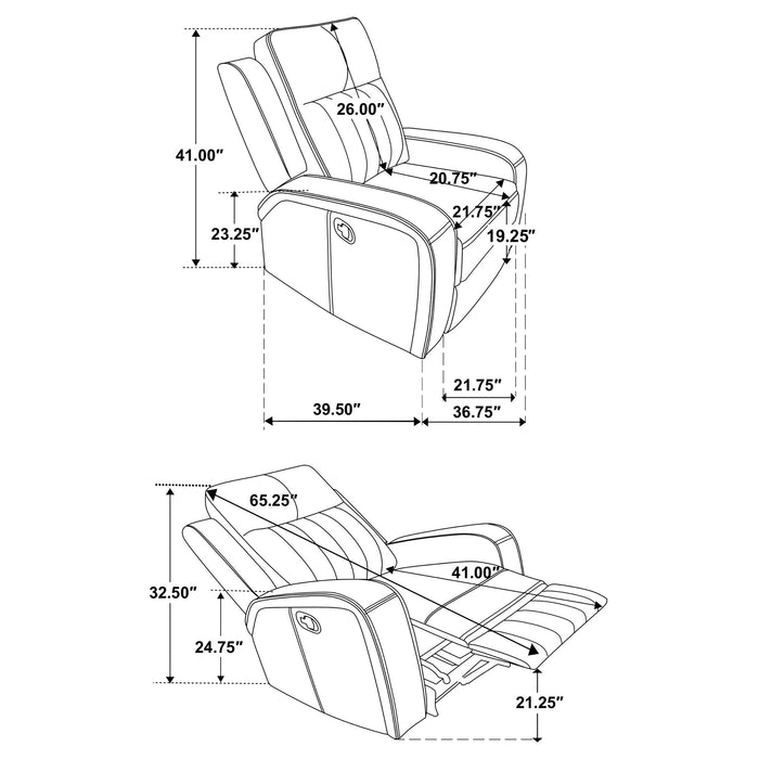 Raelynn Recliner - Orbit Furniture (Richmond,BC)