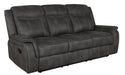 Lawrence Upholstered Tufted Back Motion Sofa - Orbit Furniture (Richmond,BC)
