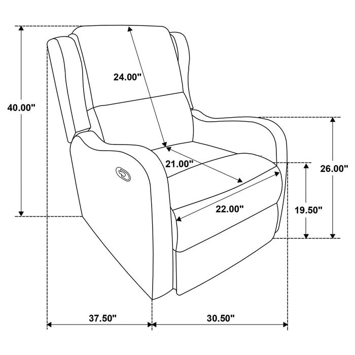 Kelsey Recliner - Orbit Furniture (Richmond,BC)