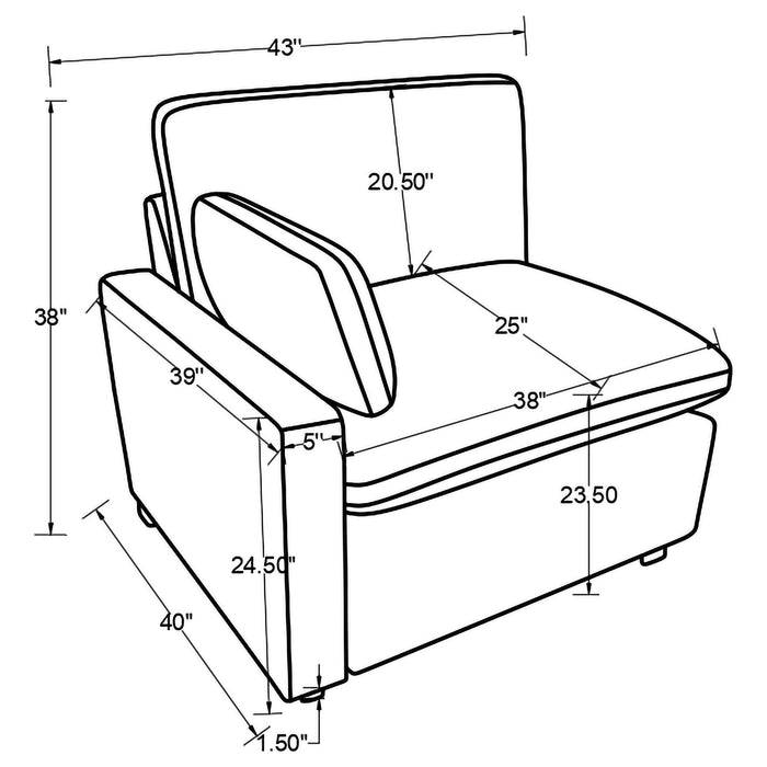 Collins Recling Sectionals - Orbit Furniture (Richmond,BC)
