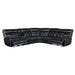 Hewitt Leather Upholstered Power Reclining Sectional Black - Orbit Furniture (Richmond,BC)