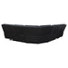 Hewitt Leather Upholstered Power Reclining Sectional Black - Orbit Furniture (Richmond,BC)
