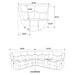 Sycamore Reclining Sectionals - Orbit Furniture (Richmond,BC)