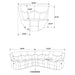 Sycamore Reclining Sectionals - Orbit Furniture (Richmond,BC)