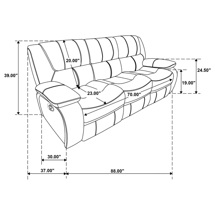 Camila Reclining Sets - Orbit Furniture (Richmond,BC)