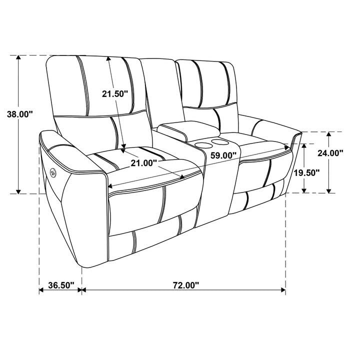 Greenfield Power Reclining 2 Pc Set - Orbit Furniture (Richmond,BC)