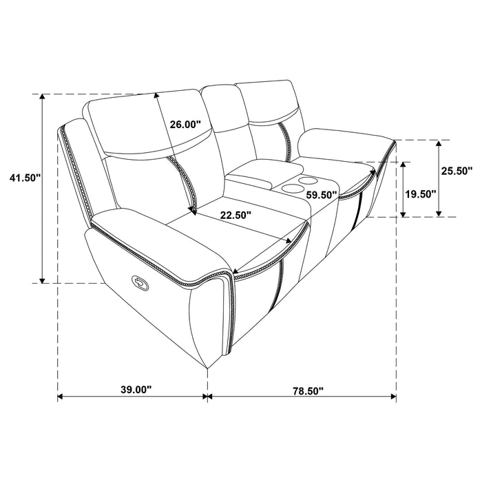 Sloane Reclining 3 Pc Set - Orbit Furniture (Richmond,BC)