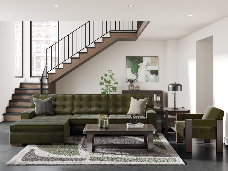 Caspian-Town Sectional with Chaise - Orbit Furniture (Richmond,BC)