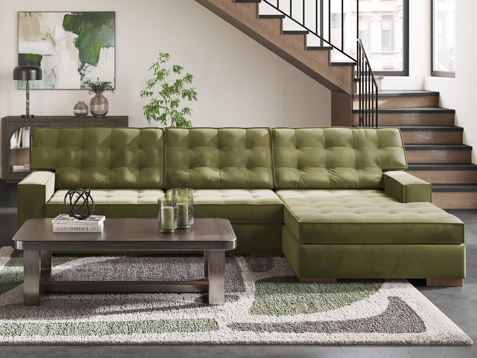 Caspian-Town Sectional with Chaise - Orbit Furniture (Richmond,BC)