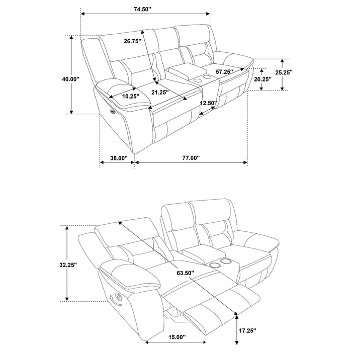 Greer Reclining 3 Pc Sets - Orbit Furniture (Richmond,BC)