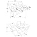Greer Reclining 3 Pc Sets - Orbit Furniture (Richmond,BC)