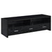Alton 62" 3-drawer TV Console Black Oak - Orbit Furniture (Richmond,BC)