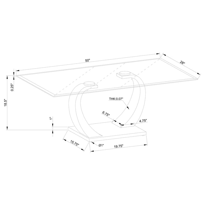 Pruitt Coffee Table Sets - Orbit Furniture (Richmond,BC)