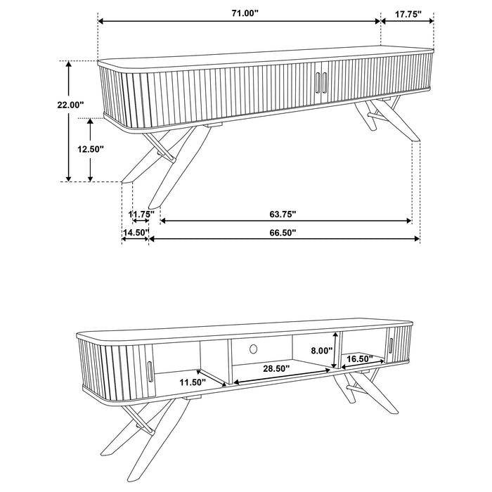 Valna Tv Stand - Orbit Furniture (Richmond,BC)