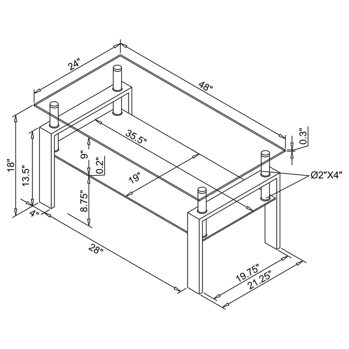 Dyer Coffee Table Sets - Orbit Furniture (Richmond,BC)