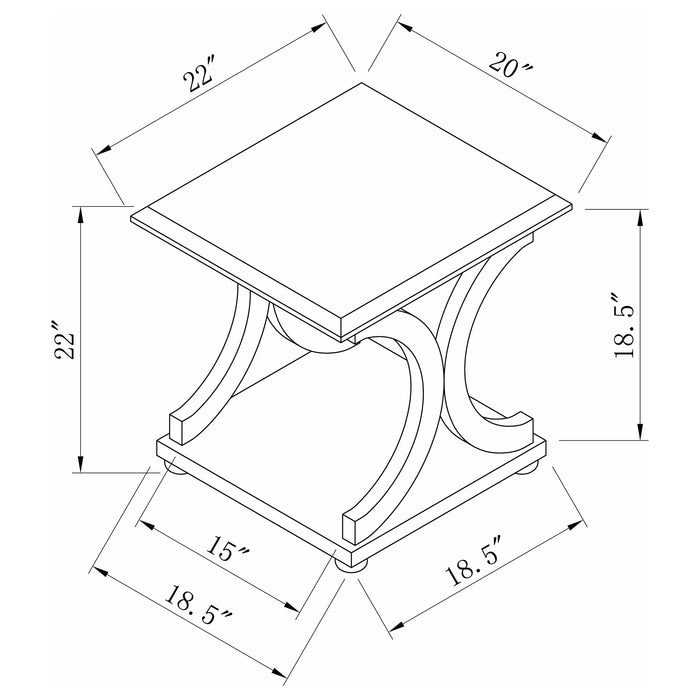 Shelly Coffee Table Sets - Orbit Furniture (Richmond,BC)