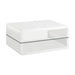Elana Rectangle 2-shelf Coffee Table Glossy White - Orbit Furniture (Richmond,BC)